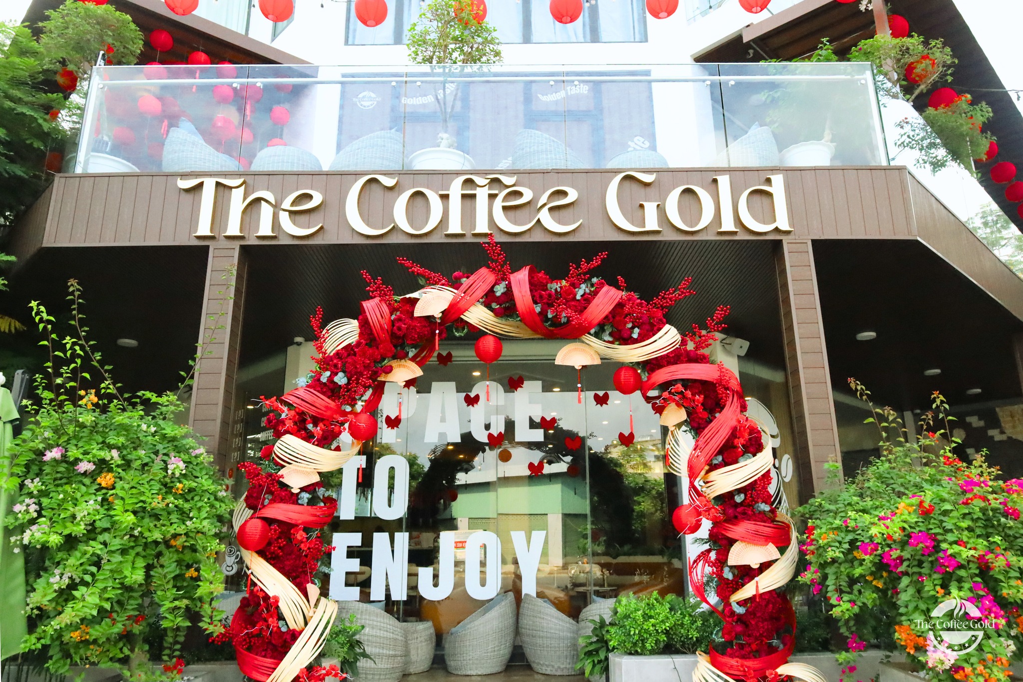 Không gian The Coffee Gold